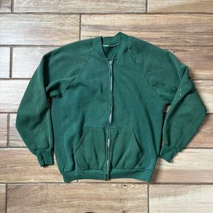 vintage 1960s zip up jacket a69a